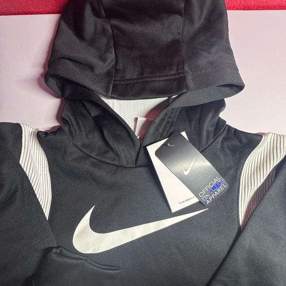 brand new Boys therma hoodie Large color black never used - Picture 2 of 4